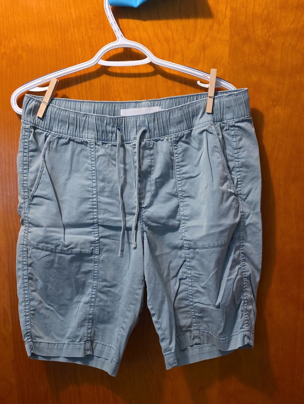 Sonoma Light Blue Drawstring Hybrid Shorts